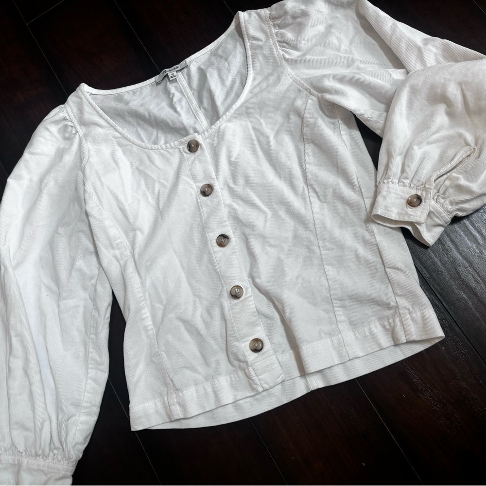 Madewell long sleeve top